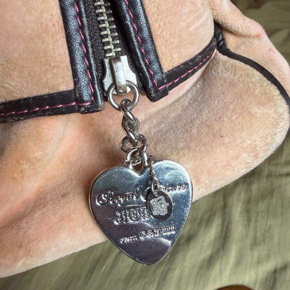 Juicy Couture Pink and Black Satchel - Picture 4 of 9